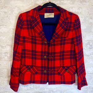 Vintage Lord & Taylor Plaid Jacket